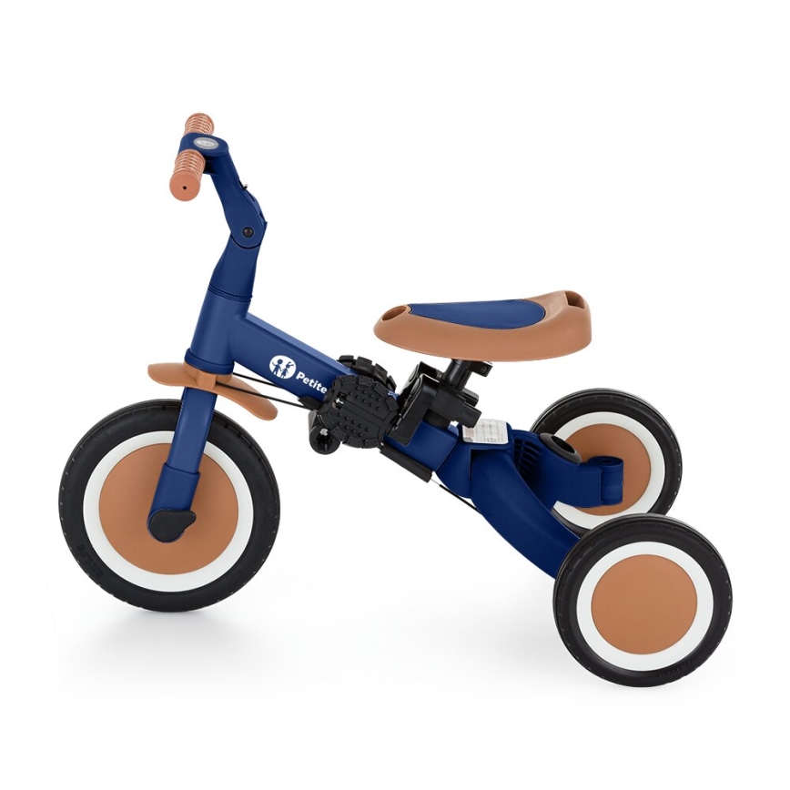 PETITE&MARS - Дитячий триколісний велосипед 5в1 TURBO Enigmatic Blue