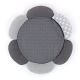 PETITE&MARS - Дитячий ігровий килимок 3v1 CLOUD темно-сірий