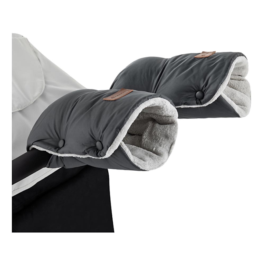 PETITE&MARS - Муфти (рукавички) на візочок JASIE сірий