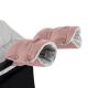 PETITE&MARS - НАБОР Детское зимнее одеяло-конверт 3в1 JIBOT + рукавицы для коляски JASIE розовый