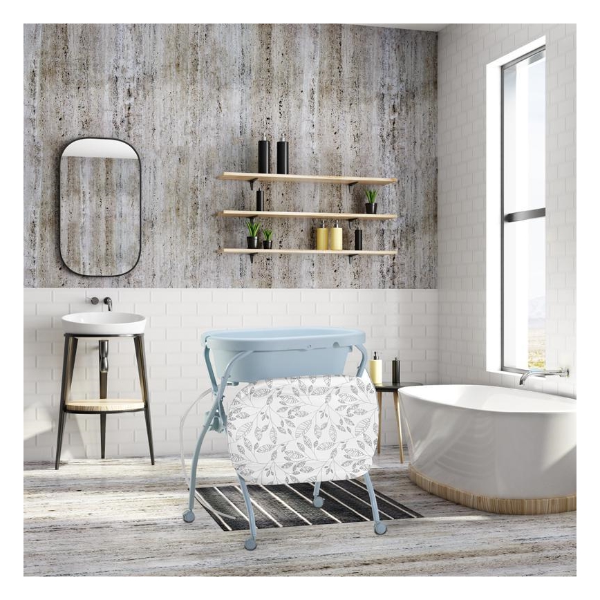 PETITE&MARS - Пеленальний столик з ванночкою SPA 3в1 м'ятний