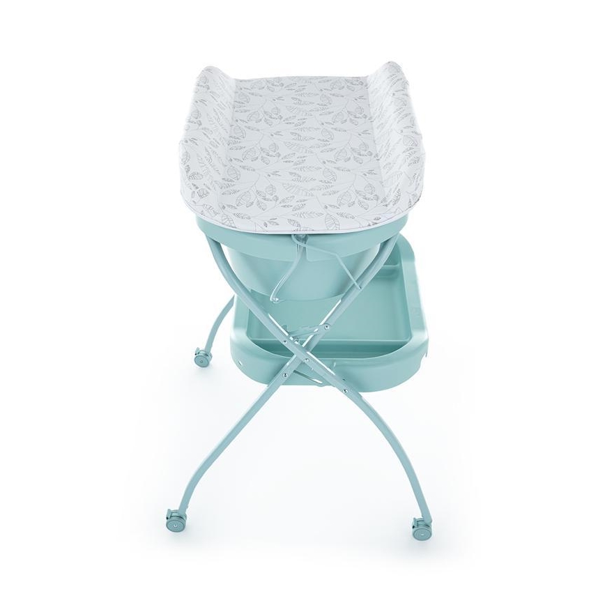 PETITE&MARS - Пеленальний столик з ванночкою SPA 3в1 м'ятний