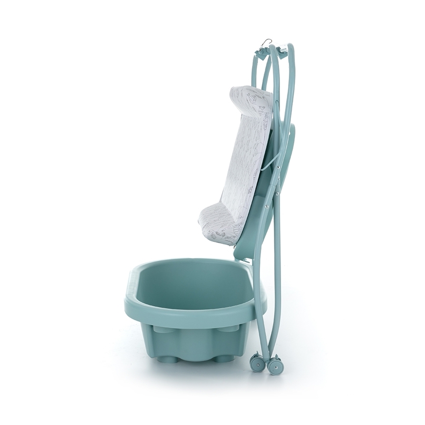 PETITE&MARS - Пеленальный столик с ванночкой SPA 3в1 мятный