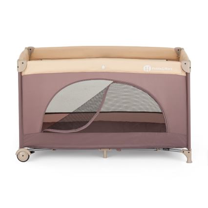 PETITE&MARS - Подорожнє дитяче ліжечко NYJA Elegant Dreamlines Mocha