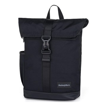 PETITE&MARS - Рюкзак для пеленания на коляску JACKOB черный