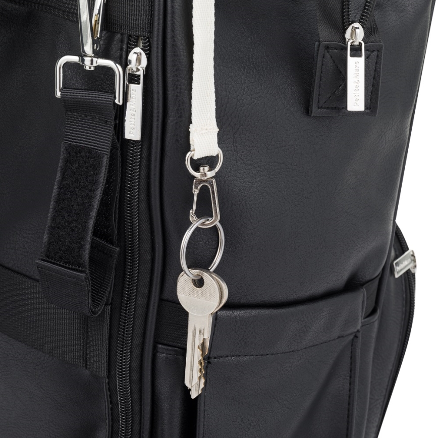 PETITE&MARS - Рюкзак для пеленання на коляску JASPER чорний