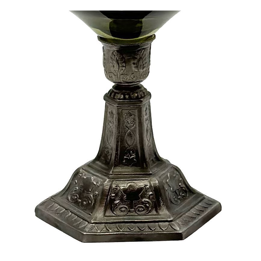 Гасова лампа KRASOMÍRA 42 см лісовий зелений