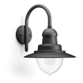 Philips 01652/30/PN - Уличный настенный светильник RAINDROP 1xE27/60W/230V IP44