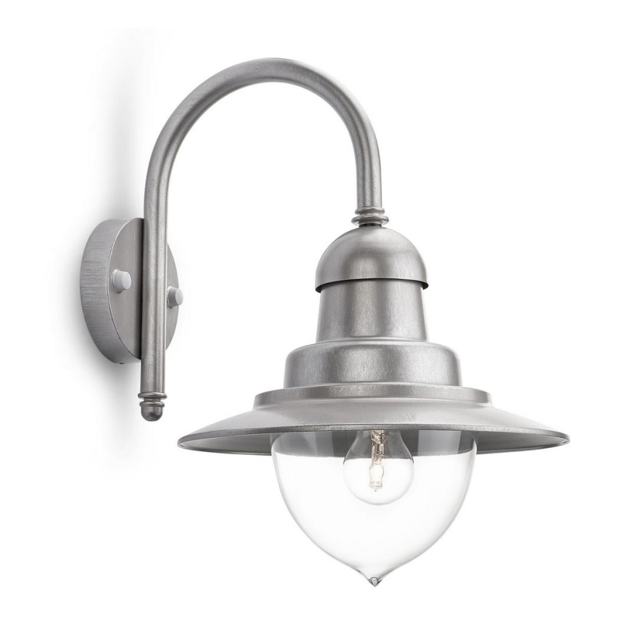 Philips 01652/52/PN - Уличный настенный светильник MYGARDEN RAINDROP 1xE27/60W/230V IP44