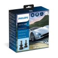 Philips 11342U91X2 - НАБІР 2x LED Автомобільна лампочка Ultinon 9100 H4 P43t-38/13,2W/12/24V 5800K