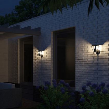 Philips 15380/30/16 - Уличный настенный светильник MYGARDEN CREEK 1xE27/60W/230V IP44