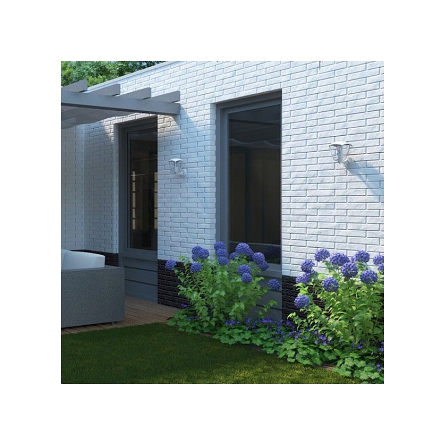 Philips 15380/31/16 - Уличный настенный светильник MYGARDEN CREEK E27/60W/230V IP44