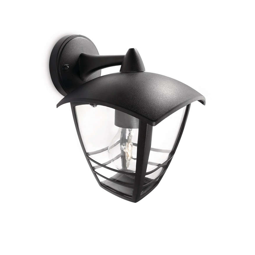 Philips - Уличный настенный светильник 1xE27/60W/230V IP44
