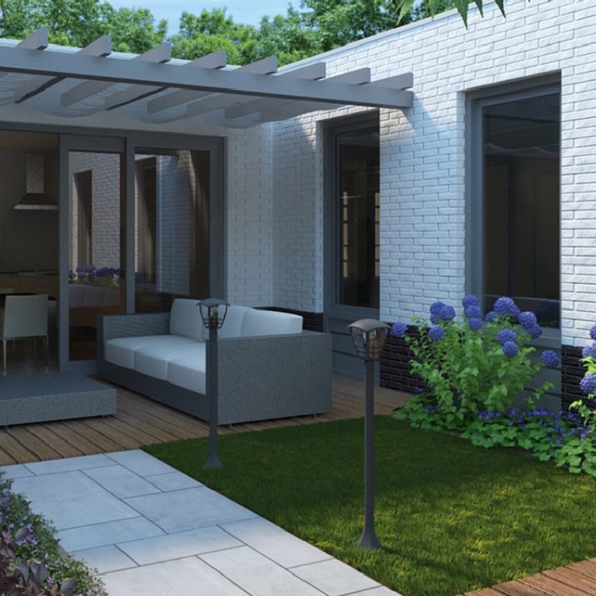 Philips 15383/30/16 - Зовнішній світильник MYGARDEN CREEK 1xE27/60W/230V чорний IP44