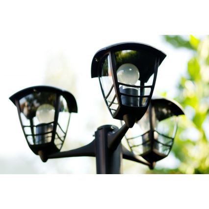 Philips 15385/30/16 - Уличная лампа MYGARDEN CREEK 3xE27/60W/230V IP44