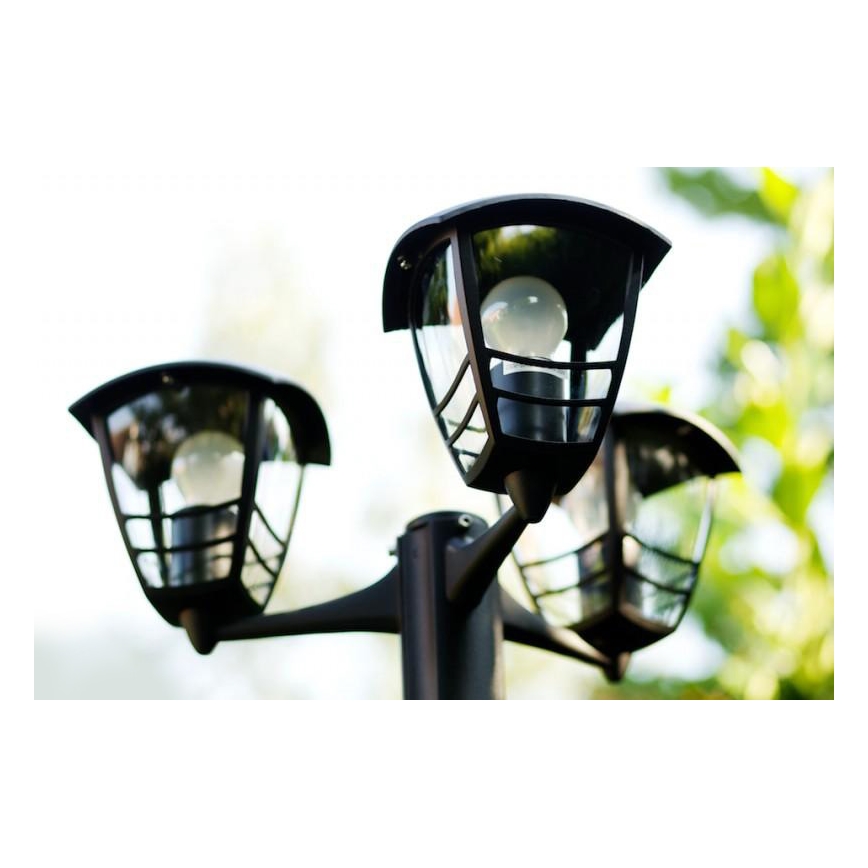 Philips 15385/30/16 - Уличная лампа MYGARDEN CREEK 3xE27/60W/230V IP44