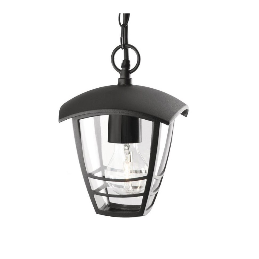 Philips 15386/30/16 - Уличная подвесная люстра MYGARDEN CREEK 1xE27/60W/230V черная IP44