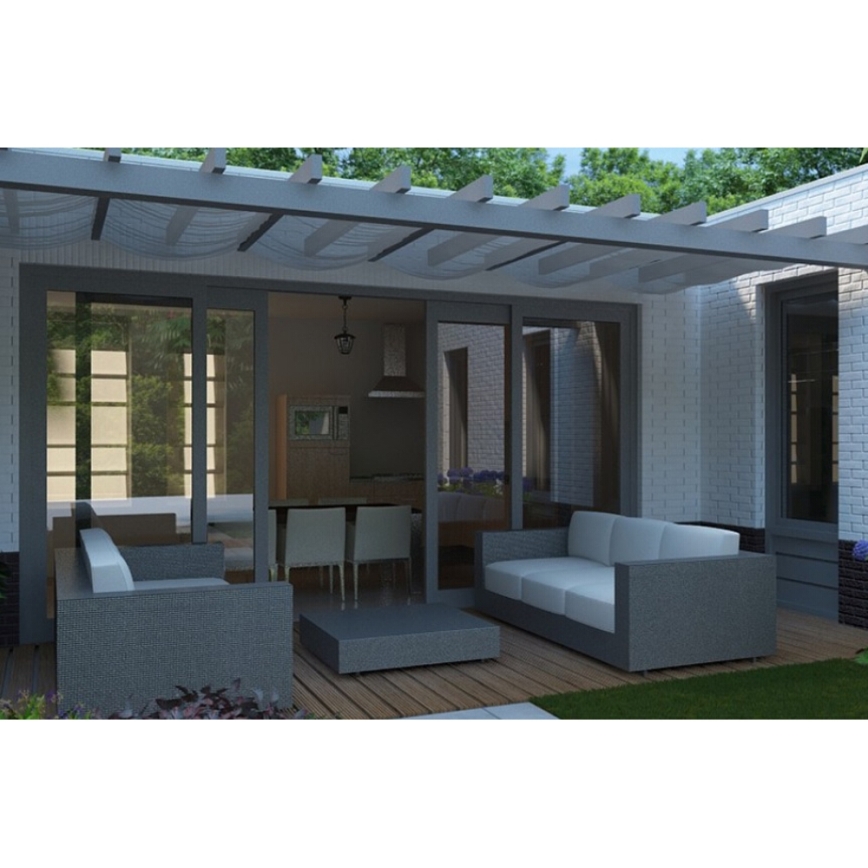 Philips 15386/30/16 - Уличная подвесная люстра MYGARDEN CREEK 1xE27/60W/230V черная IP44