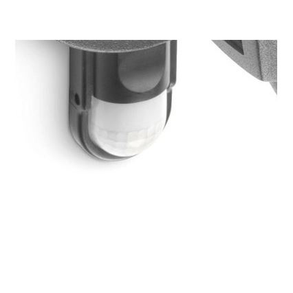 Philips - Вуличний настінний світильник з датчиком 1xE27/60W IP44