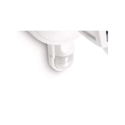 Philips - Уличный настенный светильник с датчиком 1xE27/60W IP44
