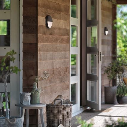 Philips - Світлодіодний вуличний світильник з датчиком LED/6W IP44