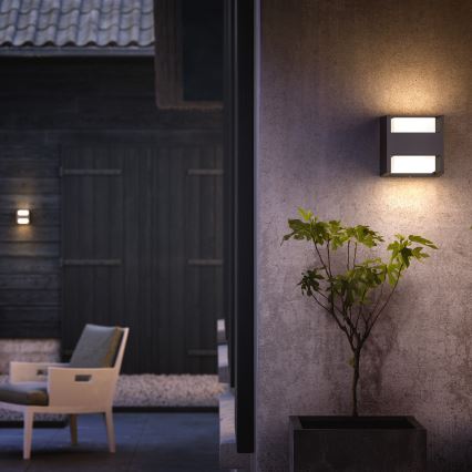 Philips - Вуличний світлодіодний настінний світильник LED/4,5W/230V 2700K IP44