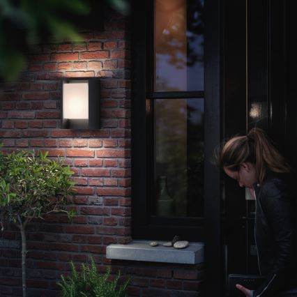 Philips - Уличный светодиодный настенный светильник LED/6W/230V 4000K IP44