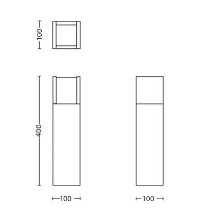 Philips - Вулична світлодіодна лампа LED/6W/230V 4000K IP44