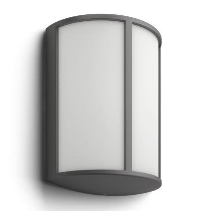 Philips - LED зовнішній настінний світильник LED/6W IP44