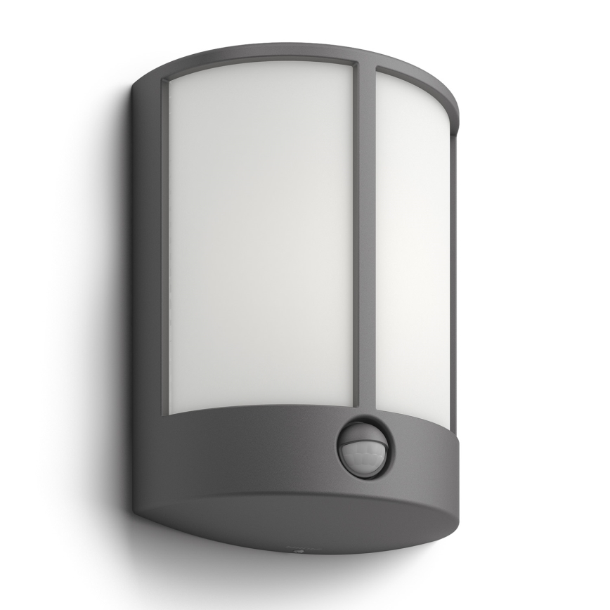 Philips - Светодиодный уличный светильник с датчиком LED/6W IP44