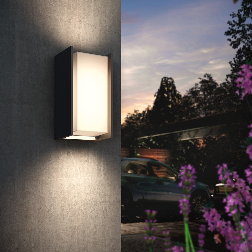 Philips - LED Вуличний настінний світильник з регулюванням яскравості Hue TURACO 1xE27/9,5W/230V IP44