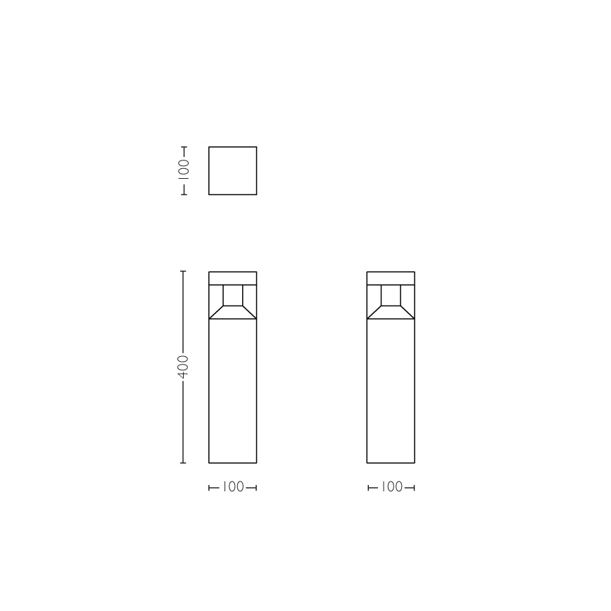 Philips - Вулична світлодіодна лампа LED/8W/230V IP44