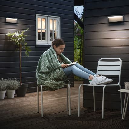 Philips - Вуличний світлодіодний настінний світильник 2xLED/4,5W/230V 2700K IP44