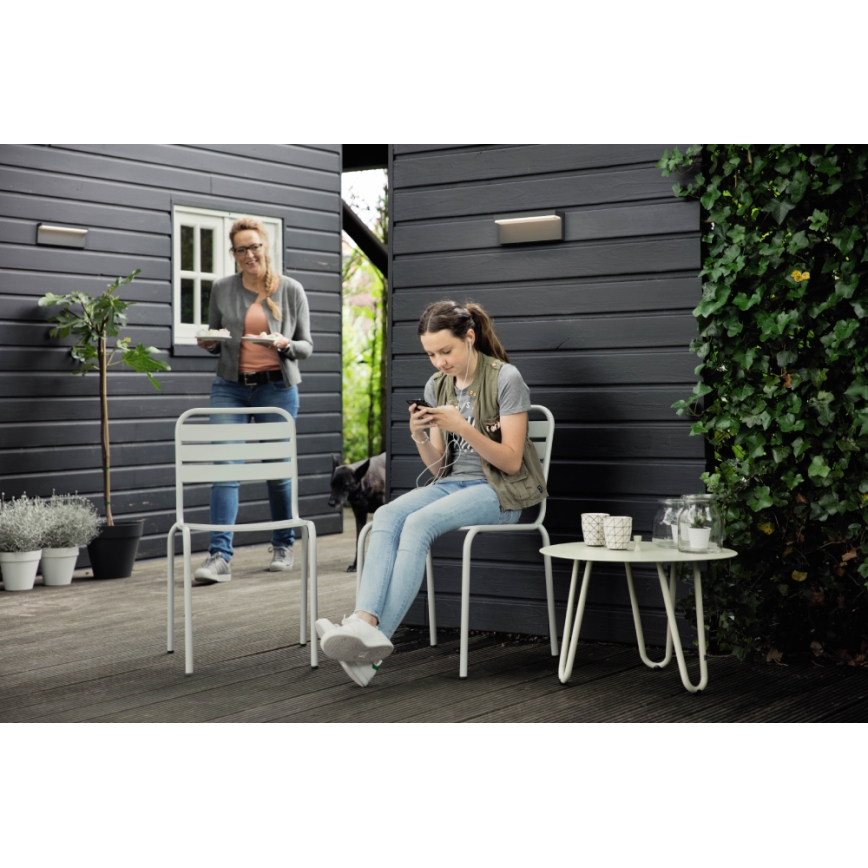 Philips - Вуличний світлодіодний настінний світильник 2xLED/4,5W/230V 2700K IP44