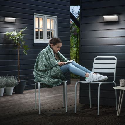 Philips - LED Вуличний настінний світильник з регулюванням яскравості 2xLED/4,5W IP44