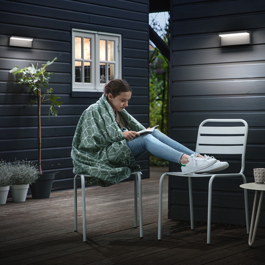 Philips - LED Вуличний настінний світильник з регулюванням яскравості 2xLED/4,5W IP44