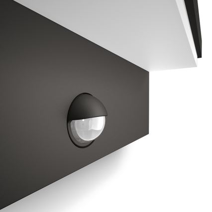 Philips - LED Вуличний настінний світильник з датчиком 2xLED/4,5W/230V 2700K IP44