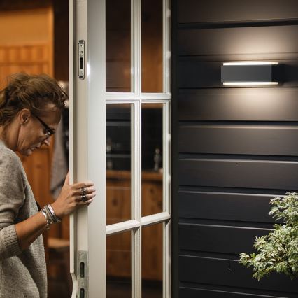 Philips - Вуличний світильник з регулюванням яскравості 2xLED/4,5W IP44