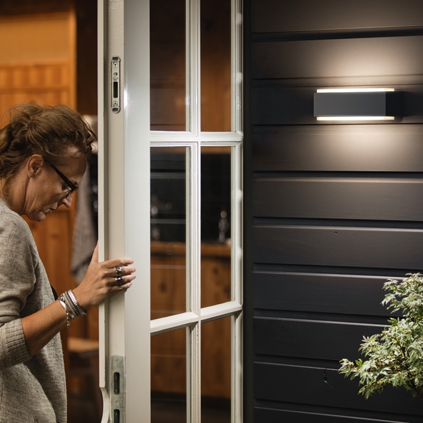 Philips - Вуличний світильник з регулюванням яскравості 2xLED/4,5W IP44