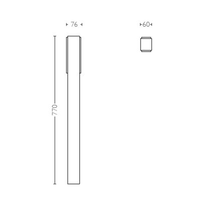Philips - Вулична світлодіодна лампа 2xLED/4,5W/230V IP44