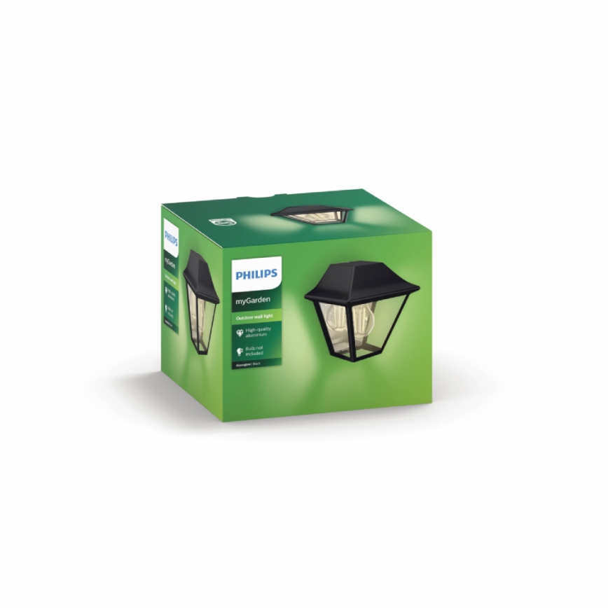 Philips 16494/30/PN - Уличный настенный светильник MYGARDEN ALPENGLOW E27/42W IP44