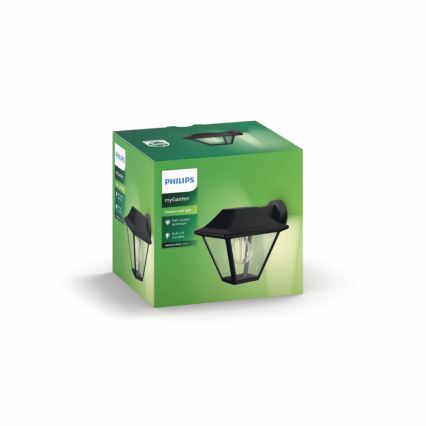 Philips 16495/30/PN - Уличный настенный светильник MYGARDEN ALPENGLOW E27/60W/230V IP44