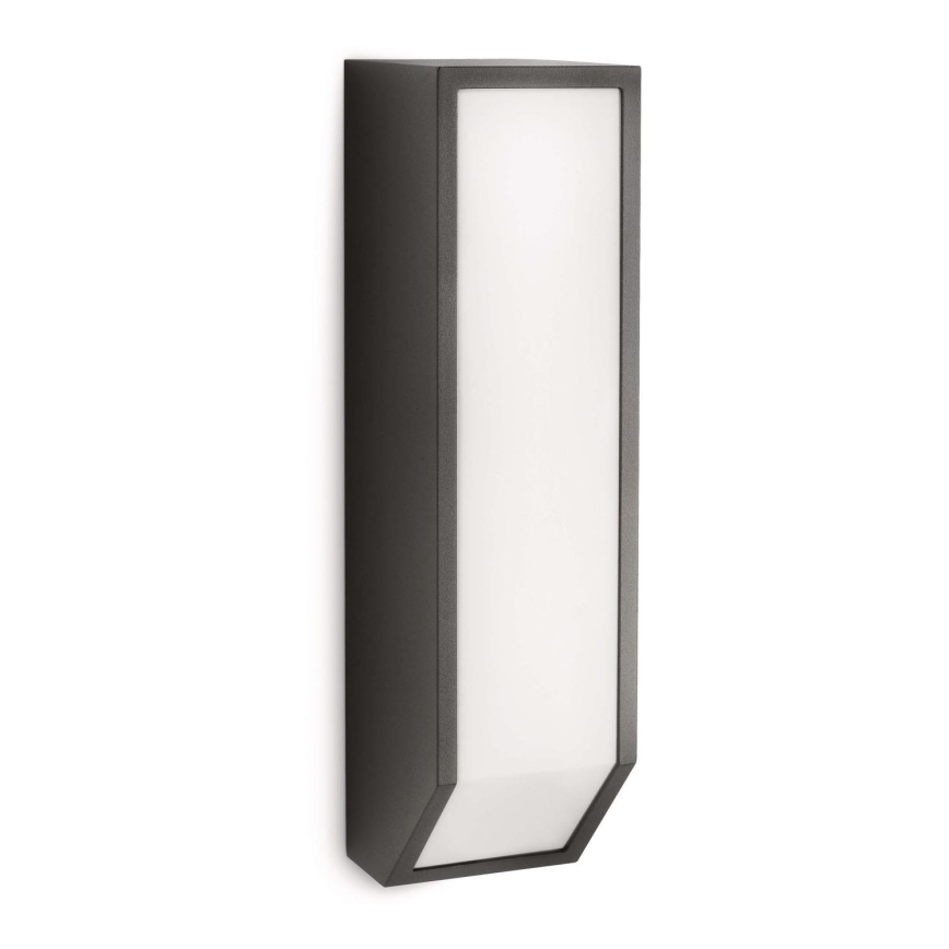 Philips 16932/93/16 - Уличный настенный светильник MYGARDEN FEATHER 1xE27/23W/230V IP44