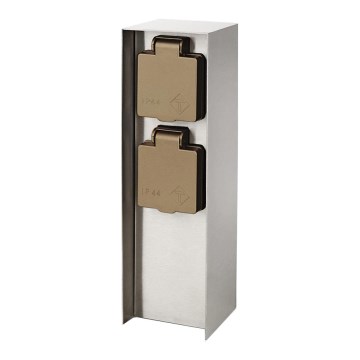 Philips 17108/47/16 - Уличная розеточная колонна MYGARDEN ROCK 230V IP44 SCHUKO