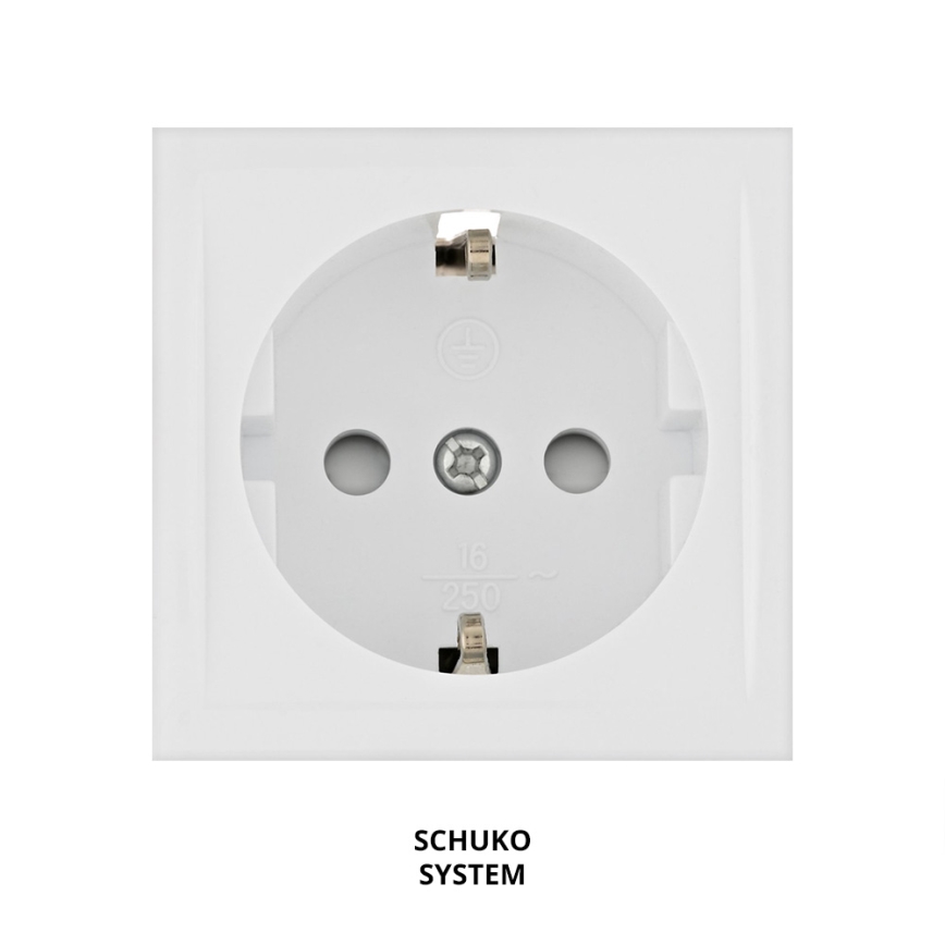 Philips 17108/47/16 - Вулична розеткова колона MYGARDEN ROCK 230V IP44 SCHUKO