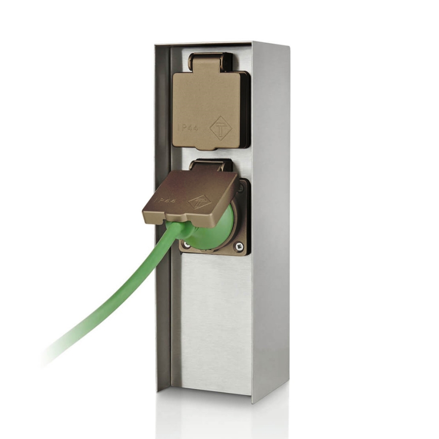 Philips - Уличный розеточный блок 230V IP44