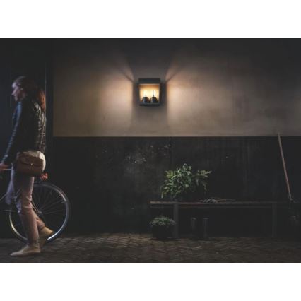 Philips - Уличный настенный светильник 2xE27/42W/230V IP44