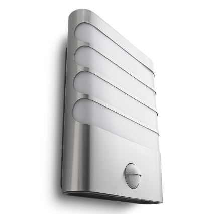 Philips - Светодиодный уличный светильник с датчиком 1хLED/3W IP44