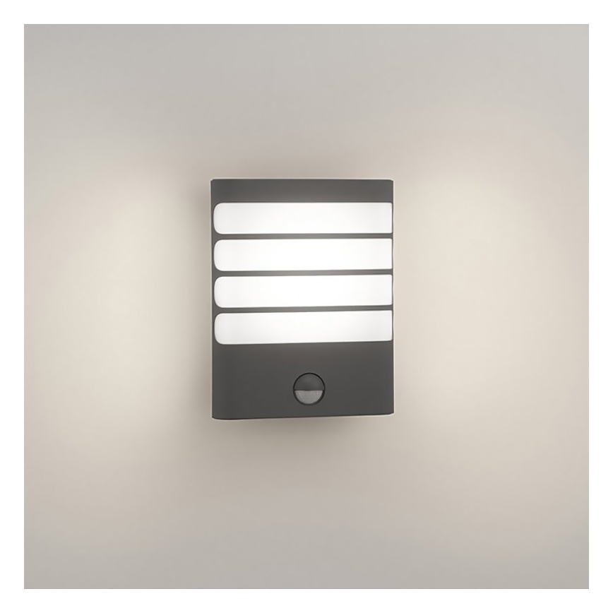 Philips - Светодиодный уличный светильник с датчиком 1xLED/3W/230V IP44
