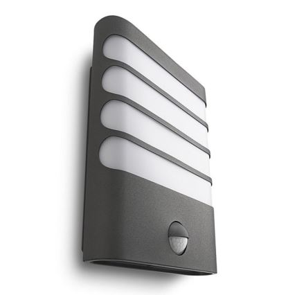 Philips - Зовнішнє світлодіодне освітлення з датчиком 1xLED/3W IP44